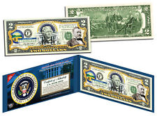 ULYSSES S GRANT * 18th U.S. President * Colorized $2 Bill Genuine Legal Tender picture