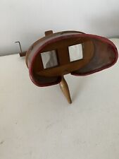 Stereoscope Viewer Saturn Scope James M Davis 1895 Patented Antique Wood picture