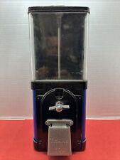 1950's Victor Topper 1 Cent Half Cabinet Gum Ball Vending Machine No Key WORKS picture