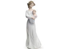 NEW NAO BY LLADRO MY DEAREST BOY MOTHER FIGURINE #1674 BRAND NIB SAVE$ SON F/SH picture