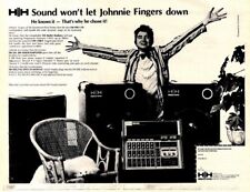 F25 NEWSPAPER ADVERT 7X11 JOHNNIE FINGERS HH SOUND picture