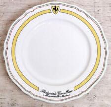 Ferrari Ristorante Richard Ginori Double Name Dinner Plate Dish White Made Italy picture