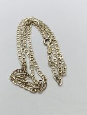 5.2g 22” ANCHOR GUCCI LINK STERLING SILVER MADE IN ITALY NECKLACE STAMPED picture