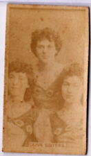 Dunn Sisters, N245 Sweet Caporal Actresses, approx. 1888 picture
