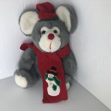 Christmas Mouse with scarf snowman 12