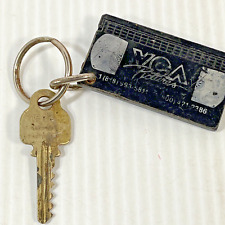 Medeco Key Restricted Do Not Duplicate Omnibus 1 cent stamp VCA keyring picture