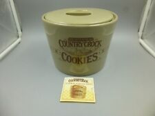Top Notch Vintage Shedd's Spread Country Crock Advertising Ceramic Cookie Jar picture