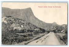 c1910 Road Section Between Svolvaer and Kabelvag Norway Antique Postcard picture