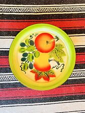 Vintage Enamelware  fruit  platter  rustic 50s/60s  home decor picture