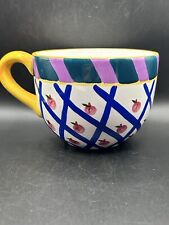 Vintage Ceramic Cherry Mug Ltd. LLC 1997 Multicolor picture