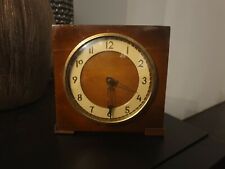 Vesna clock becha soviet ussr russia vintage rare GOST wooden mechanic clock picture
