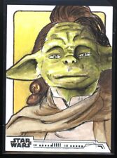 YADDLE 2020 Topps Star Wars Women of Star Wars Sketch Card 1/1 picture