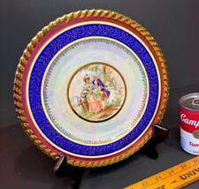 Vintage Krautheim Bavaria Plate, with Gold Guided, Scalloped Edge picture