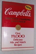 VINTAGE 1985 CAMPBELL’S CREATIVE COOKING WITH SOUP.  IN GREAT CONDITION  UNUSED picture