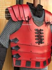 Medieval Leather Armor Jacket Wearable Chest Cuirass Armour Renaissance Faire Th picture