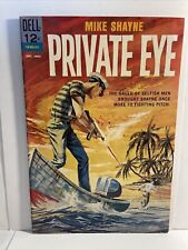 Silver Age Dell Comics - MIKE SHAYNE PRIVATE EYE #3, 1962, Fine +, Painted Cover picture