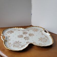 Beautiful Handpainted Porcelain France Vanity Tray  picture