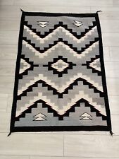 Vintage Navajo Rug Fine Two Gray Hills - 52”x37” picture