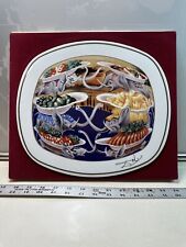 Salvador Dali Limoges Plate Platter Les Diners de Gala Ltd ed 7/3000 certificate picture