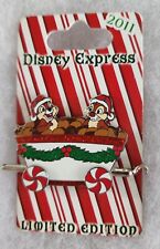 DISNEY CHIP & DALE DISNEY EXPRESS 2011 HOLIDAY COLLECTIBLE LE  PIN-FREE SHIPPING picture