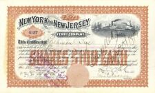 New York and New Jersey Ferry Co. - Brown Issued to Lehman Brothers - 1896 dated picture