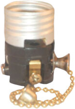 Leviton Pull Chain Interior Socket Brass Pull Chain Replacement Lamp Part picture