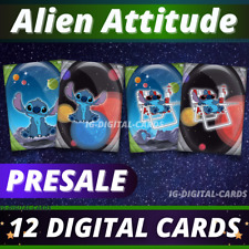 Topps Disney Collect PRESALE Alien Attitude Collection [12 DIGITAL CARDS] picture