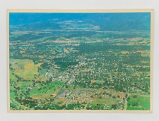 Aerial View The Ojai Valley in California Coastal Mountain Range Postcard picture