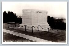 RPPC Tomb of Unknown Soldier ARLINGTON Virginia VINTAGE Postcard 1207 picture