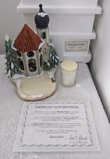 2001 Hummel Goebel Wintertime Chapel Hummelscape Candle Holder Candlelight & COA picture