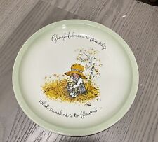 Holly Hobbie plate 1972 Collections -Plate picture