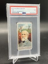 1888 N15 Allen & Ginter Great Generals General Robert Lee + Lot Of 8 Total Cards picture