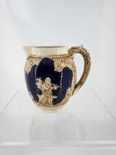 Vintage Greek Style  Water Pitcher Japan Cream / Blue picture