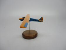 L-Spatz 55 D-1738 Scheibe Airplane Desktop Replica Dried Wood Model Small New picture