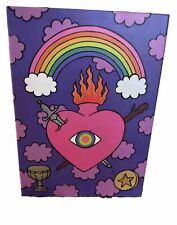 Rainbow Heart Tarot OOP 1st Indie Edition Deck By Rachel Rosenkoetter picture