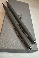 Vintage 1970s Cross Pen and Pencil Set No.2101 in Gray Org Box & Manual picture