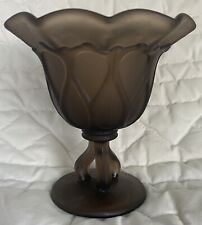 Doric Footed Compote Brown Mist (Satin) by Westmoreland  picture