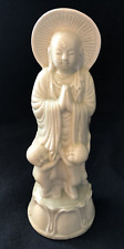 Buddhist Ceramic Figurine 7 inches tall Vintage  Djizo komori  - Jizo Babysitter picture