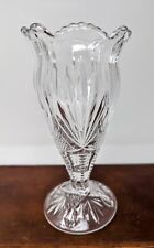 Vintage Antique Decorative Cut Glass 8 1/2