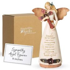 02969 Sympathy Angel Figurine, 9-Inch, Ivory picture