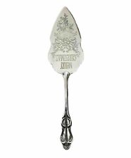Vintage International Silver Company Merry Christmas Design Cake Pie Server.Used picture