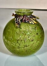 JAY STRONGWATER MINI GREEN BEE VASE BRAND NEW NO BOX picture