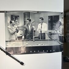 The Rat Pack Frank Sinatra Dean Martin Sammy Davis Jr Poster Vintage Billiards picture