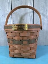 Longaberger Christmas Collection Poinsettia Basket 1988 picture