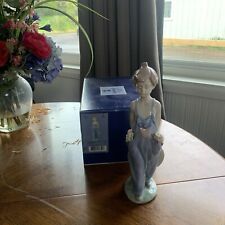 Lladro Society Figurine POCKET FULL OF WISHES BOY FLOWERS #7650 Retired Mint Box picture