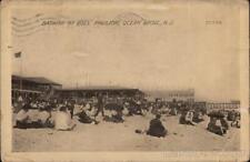 1915 Ocean Grove,NJ Bathing at Ross' Pavilion Monmouth County New Jersey Vintage picture