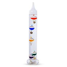 Galileo Glass Thermometer with Multicolor Floating Balls Office Table Home Decor picture