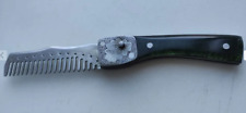 🔔RARE Antique Comb Switchblade Knife Button Prison Art OLD USSR Russia Jail picture