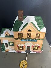 Vintage Dickensville collectibles 1990 country store porcelain lighted house picture