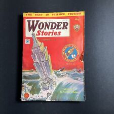 Wonder Stories May 1934 Frank Paul Cover  Jack Williamson picture